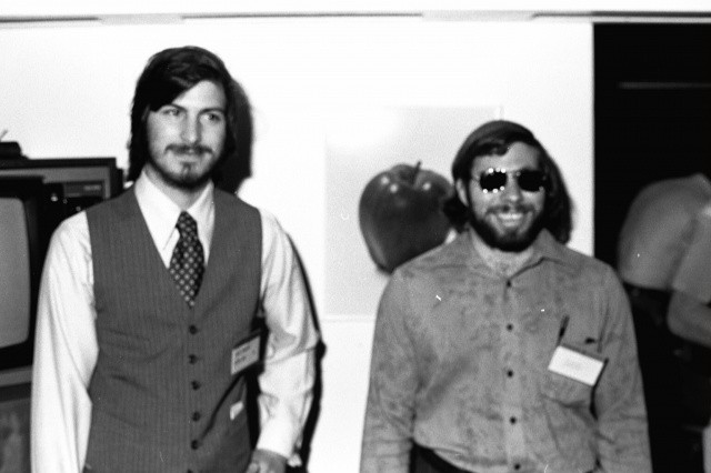 Steve Jobs and Steve Wozniak
