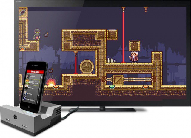 Turn your iOS device into a classic console with the GameDock.