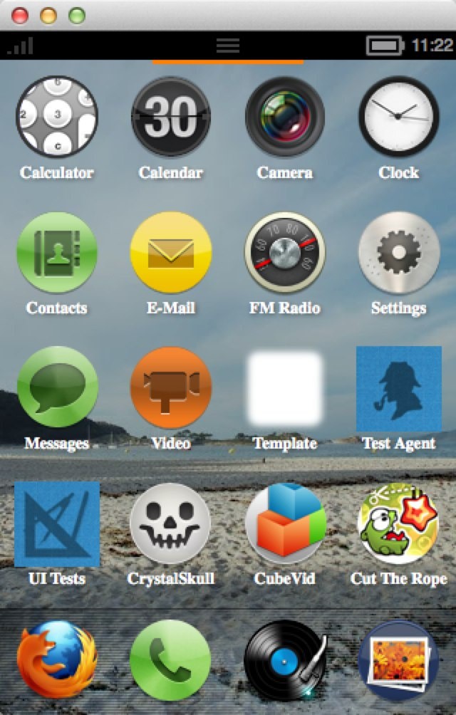 Looks like a bad iPhone theme, doesn't it?