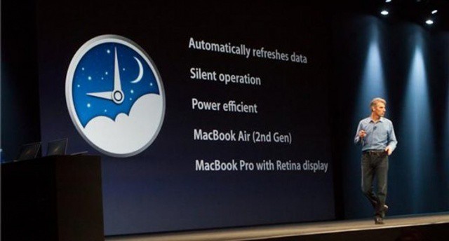 Apple unveiled Power Nap in Mountain Lion during the WWDC conference in June.