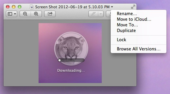 Rename In Title Bar