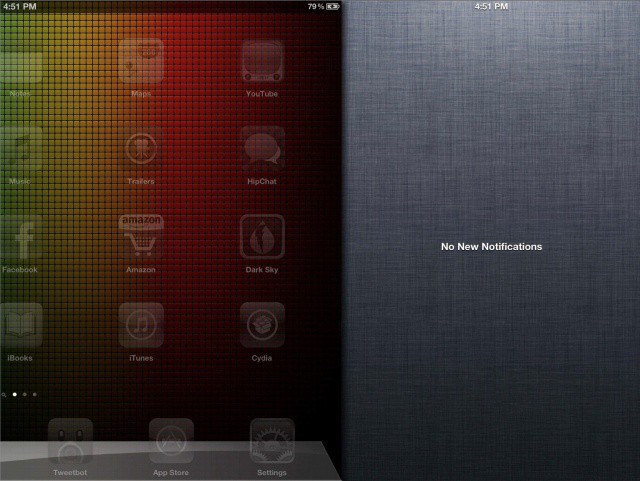 Notification Center makes more sense like this.