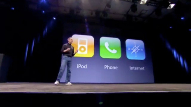 Steve Jobs and the rule of threes.