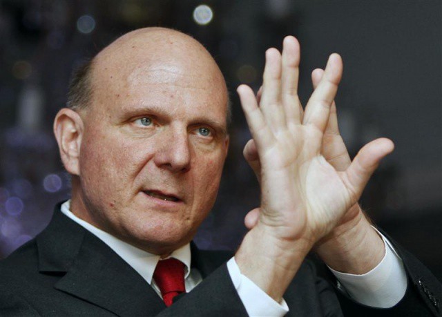 The man, the myth, the sweaty legend: Steve Ballmer