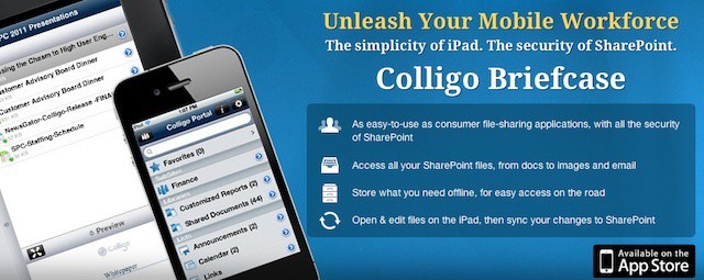 Colligo offers an impressive set of features for accessing and editing SharePoint content on iOS devices.