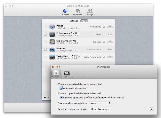 Apple Configurator update brings stability and performance improvements, but few new management options.
