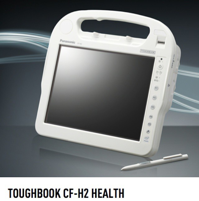 Panasonic hopes to drive the iPad out of healthcare with new 3.48 pound Windows 7 tablet.