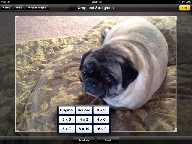 Here's how it looks on the iPad.