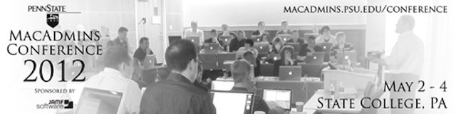 Penn State MacAdmins Conference 2012 videos are a goldmine for Mac IT Pros.