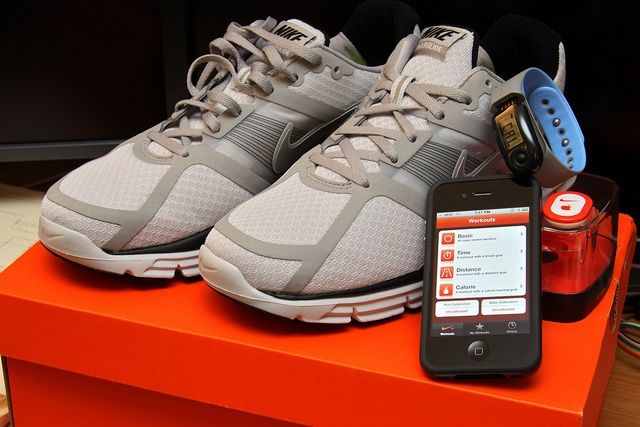 The iPhone is probably the best fitness accessory around. Photo Yutaka Tsutano/Flickr.
