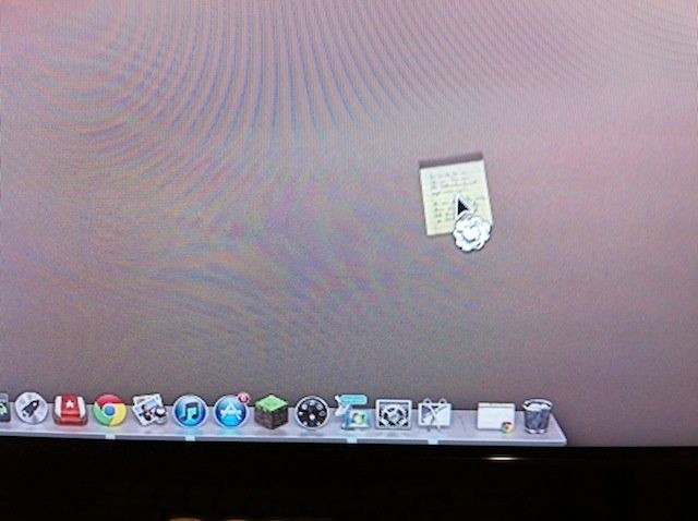 Screenshot, old school - with an iPhone camera.