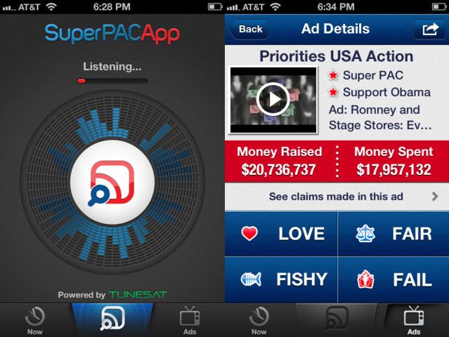 Promoting transparency for all politically funded ads, whatever side they're on.
