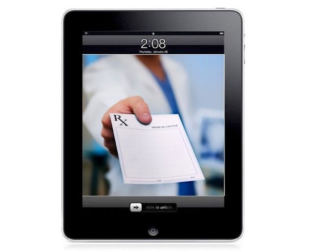 Study shows growing number of pharmaceutical reps using iPads and having great influence with doctors as a result.