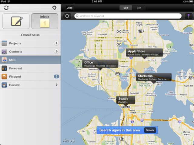 OmniFocus for iPad, now with added awesomeness.