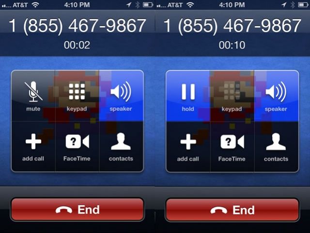 CallOnHoldiPHone