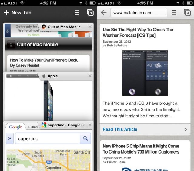 Longer screen means more website at one time.
