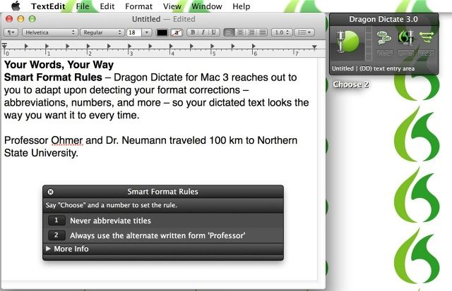 Dictate now supports Mountain Lion's new Notes and Reminders apps.