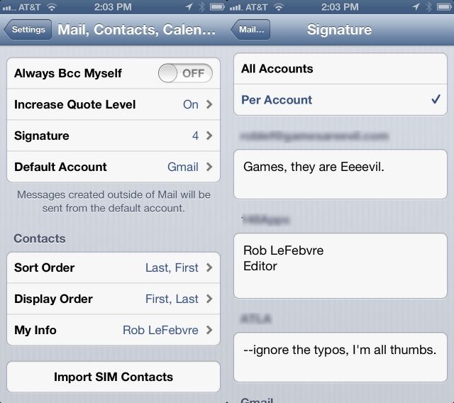 iOS 6 Signatures