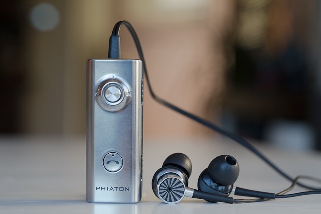 Phiaton's PS 210: with the included lanyard, also makes a great necklace