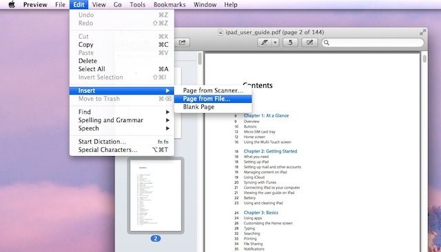 Add PDF Page