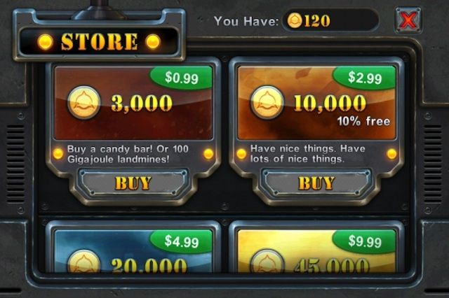 Fieldrunners 2 IAP