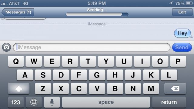 iMessage fail