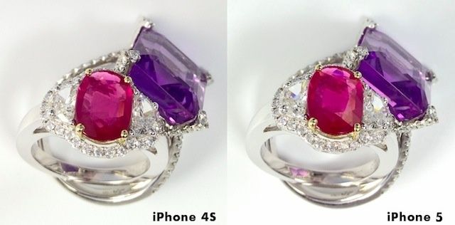 iPhones capturin' the shinyness