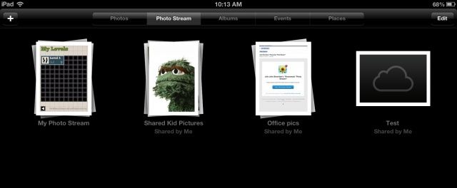 shared Photo Streams