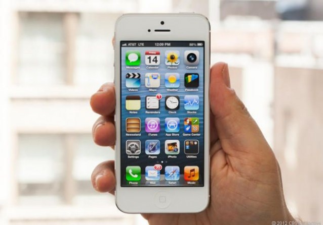 Scroll too fast on your iPhone 5 and it simply won't keep up.