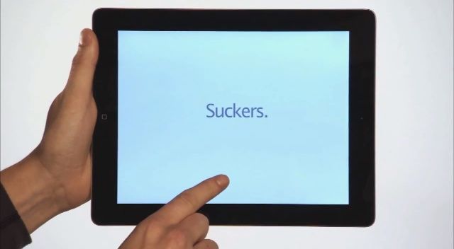 Buying an iPad mini today? You're just another 'sucker', apparently.