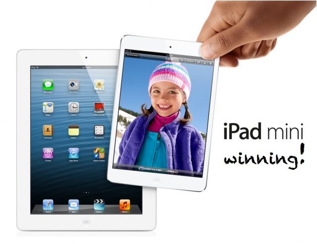 The iPad mini is winning.