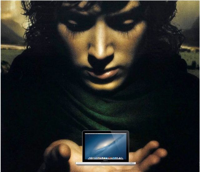 The smallest Mac in Mordor.