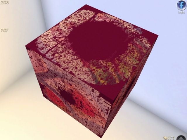 My God. It's full of cubes.