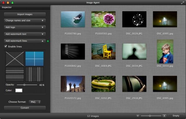 A clean, simple image watermarking tool for OS X