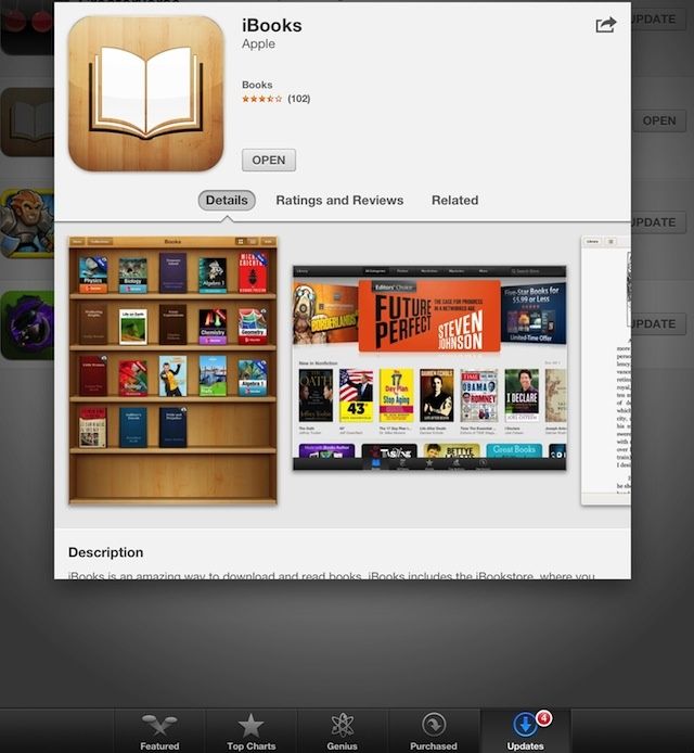 iBooks Bookmarks