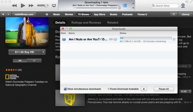 Tunes 11 Downloads Manager