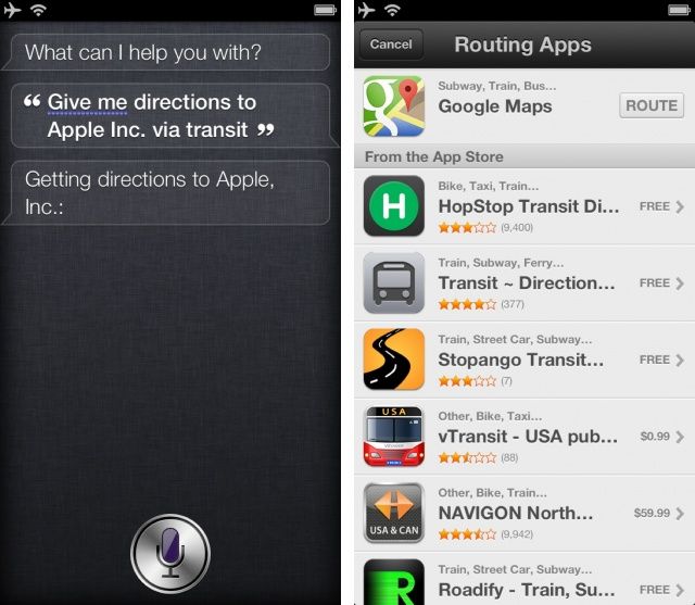 Use Siri with Google Maps tip