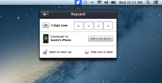 Keycard for Mac