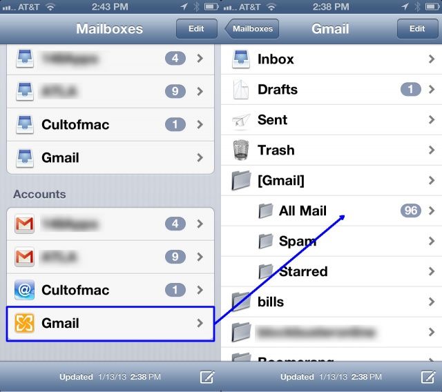 UnArchive eMail