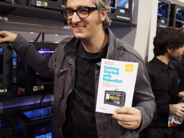 MakerBot CEO Bre Pettis just announced the Replicator X2 at CES, a more advanced 3D printer that can make 2-color models from ABS plastic.