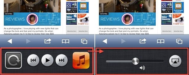 iPhone Volume AirPlay