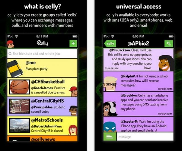 Celly for DIY Social Networks