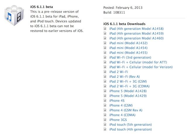 iOS6111beta
