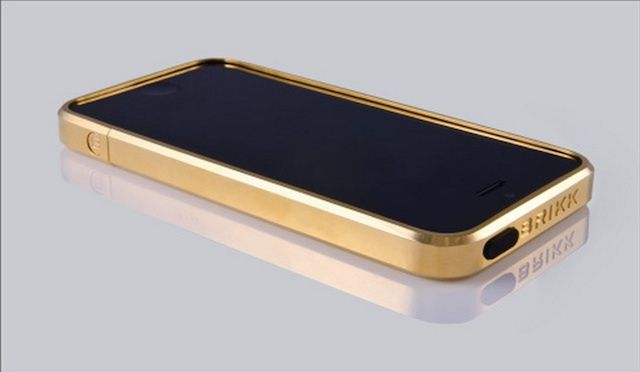 iphonebrikkcasegold