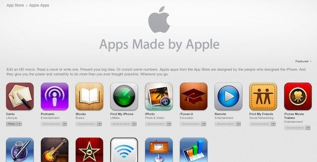 Apps Made By Apple