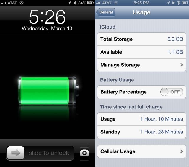 Battery iPhone