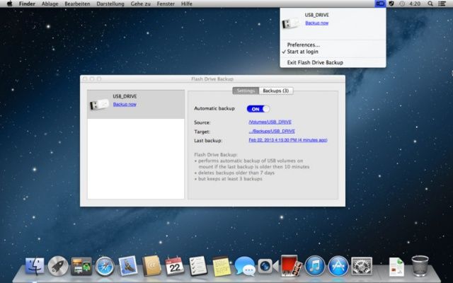 Flash Drive Backup