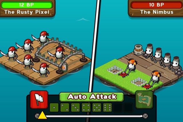 Arr, mateys. Bleep, bloop.