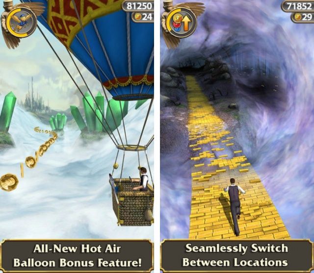 Temple Run Oz iPhone