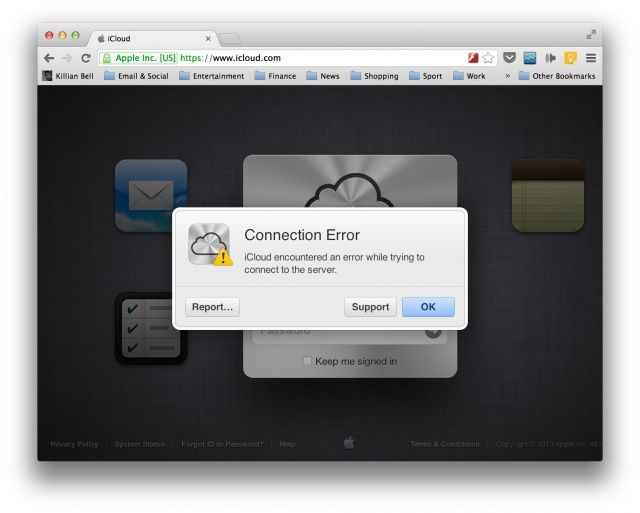 iCloud-connection-error